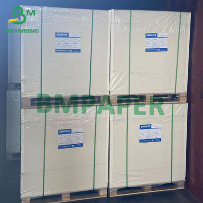 50gsm 53gsm کاغذ افست سفید بدون پوشش ورق کاغذ متنی پالت شده