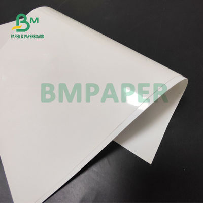 کاغذ مقاومت مرطوب 65 گرمی 70 گرمی C1S برای برچسب آبجو 49 x 68 سانتی متر مقاوم در برابر آب