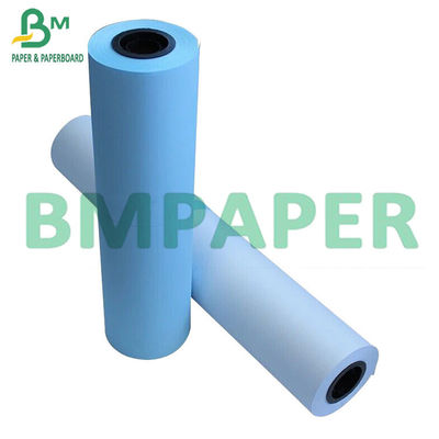 0.91×50m 80gsm آبی دیجیتال CAD Plotter Paper End Application Lay Out