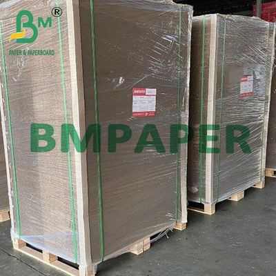 کاغذ سفید بازیافتی تخته دوبلکس روکش دار 300GSM 400GSM با پشت خاکستری برای کتاب فایل