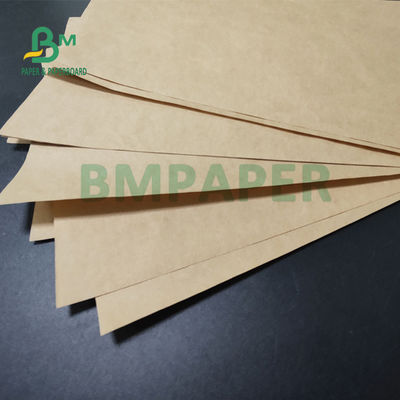 کاغذ کرافت قهوه ای 75 گرمی 80 گرمی با قابلیت انبساط بالا برای کیسه سیمانی 100 x 69 سانتی متر