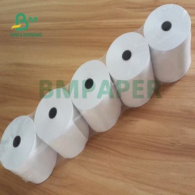 رول کاغذ حرارتی پوز پرینتر دستگاه خودپرداز 65 گرمی برای سوپرمارکت 80 × 80 میلی متر