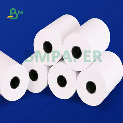 رول کاغذ حرارتی 55 گرم 80x80mm 57x40mm صندوقدار برای POS بانک