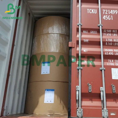 مواد غذایی درجه 210 / 230 گرم + 15 گرم با روکش پلی فنجان سفید رول تخته کاغذی برای فنجان کاغذ کاسه کاغذ