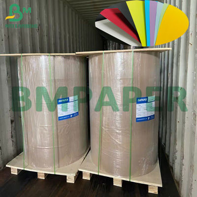 80GSM 110GSM بسته بندی رنگارنگ کاغذ کرافت رنگی کاغذ کرافت بریستول برای کیسه