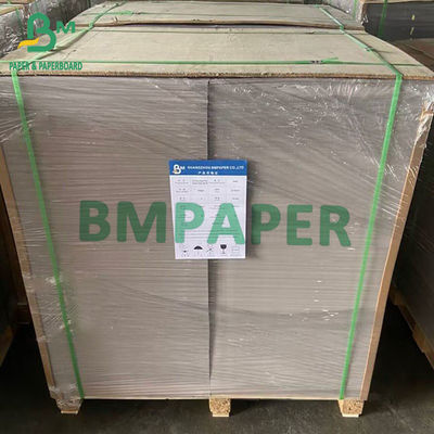 تخته کارتن کاغذی OEM دوبلکس یک طرف خاکستری یک طرف ورق سفید روکش شده 200 - 450 گرم