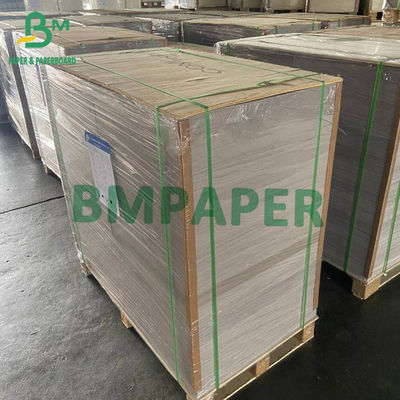 تخته کارتن کاغذی OEM دوبلکس یک طرف خاکستری یک طرف ورق سفید روکش شده 200 - 450 گرم