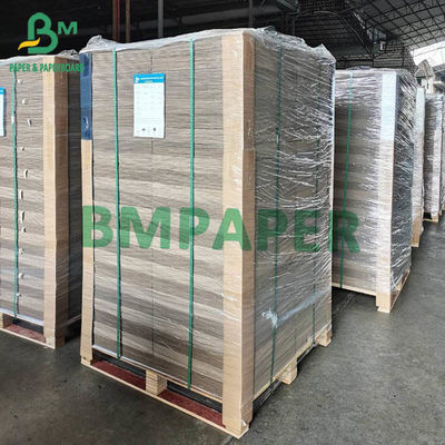 تخته کارتن کاغذی OEM دوبلکس یک طرف خاکستری یک طرف ورق سفید روکش شده 200 - 450 گرم