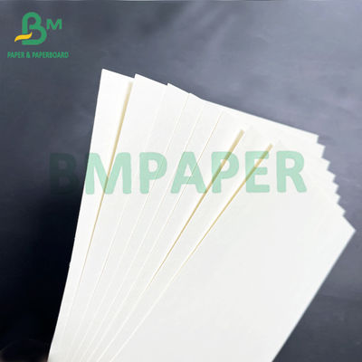 کاغذ کاسه های کاغذی 180 گرمی + 18 گرمی PE تک طرفه با پوشش پلی اتیلن سفید