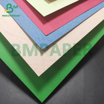 رنگارنگ بدون پوشش 230gm کاغذ دانه پوست A4 A3+ کاغذ پوشش بسته بندی