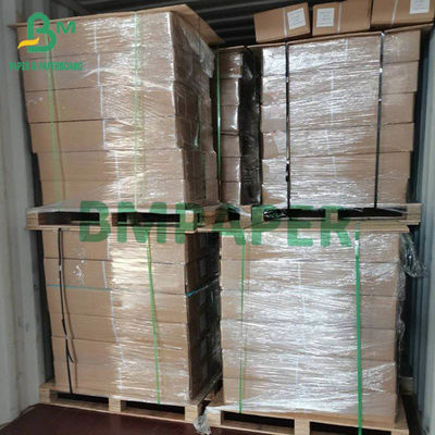 80gm کاغذ چاپگر جوهر آمیزی یک طرف آبی، یک طرف سفید 880mm X 50m 100m 150m رول هسته 2&quot;