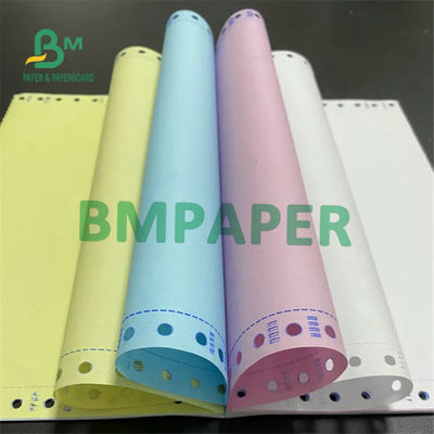 50 - 60g NCR رول کاغذ کپی غیر کربن CFB CFB CB کاغذ 240mm 610mm 860mm عرض