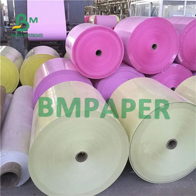 50 - 60g NCR رول کاغذ کپی غیر کربن CFB CFB CB کاغذ 240mm 610mm 860mm عرض