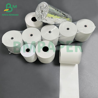 55gsm POS رسید رول کاغذ حرارتی با 80mm * 75mm / 60 / 80m