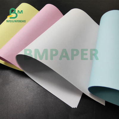 55gsm 60gsm Multicopy NCR Carbonless Copy Paper رنگ آبی یا سیاه تصویر 860 x 610 میلی متر