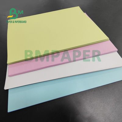 55gsm 60gsm Multicopy NCR Carbonless Copy Paper رنگ آبی یا سیاه تصویر 860 x 610 میلی متر