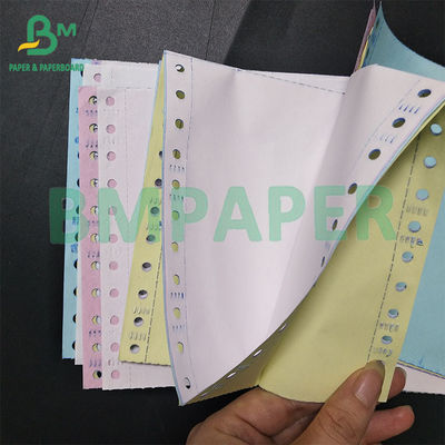 رنگ ها در دسترس است کاغذ کپی بدون کربن چندگانه برای اسناد رسمی 55gsm 60gsm