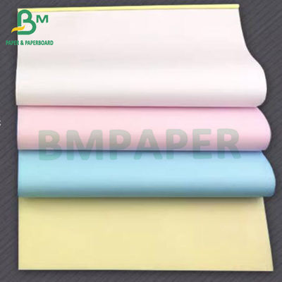 کاغذ کپی بدون کربن FDA 55gsm CB CF CFB چند رنگ موجود است
