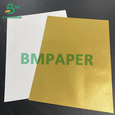 کاغذ برچسب فلزی طلایی برای بطری آبجو برچسب مرطوب قدرت محیط زیست - دوستانه کاغذ سبک وزن