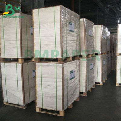 300 گرمی تخته CKB سفید قهوه ای برای بسته بندی غذاهای منجمد سفتی خوب 74 x 106 سانتی متر