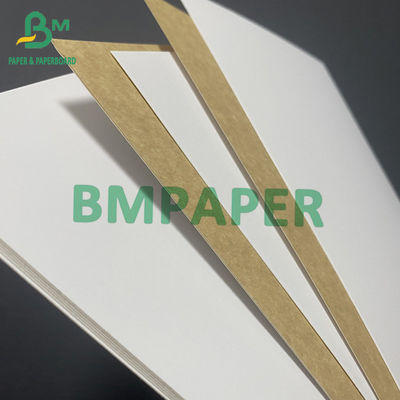 200 گرام کارت سفید کرفت پشت آسیپتیک برای بسته بندی مایع یخ زده نوشیدنی بسته بندی کاغذ عرض 1080 میلی متر