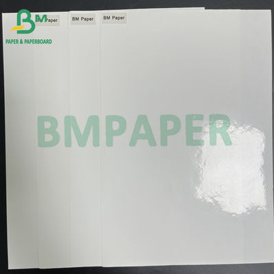 کاغذ برچسب آبجو ضد آب 80gm یک طرف پوشش مرطوب مقاومت آبجو