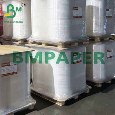 60 گرام 120 گرام کاغذ دست ساز سفید درجه غذایی MG برای کاه چای شیر