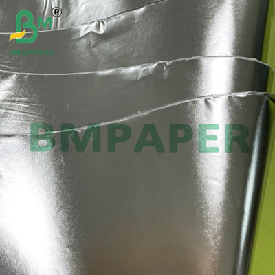 0.06mm 0.07mm نقره خلاء کاغذ فلزی برای برچسب بطری آبجو