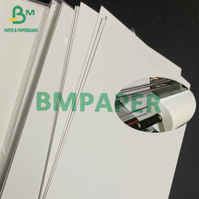200g - 400g کارت FBB فود گرید کارت سلولز سفید برای ظروف مواد غذایی C1S Paper 25 &quot;x 37&quot; 30 &quot;x 22.5&quot;
