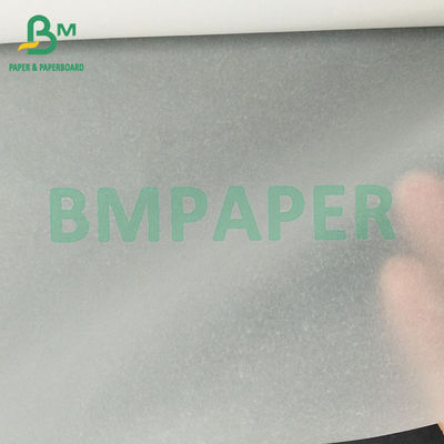 63 گرام سفید وزن سبک کاغذ ردیابی شفاف 880mm × 50m بسته بندی رول