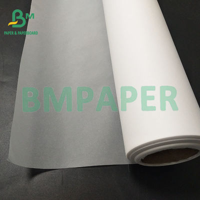 63 گرام سفید وزن سبک کاغذ ردیابی شفاف 880mm × 50m بسته بندی رول