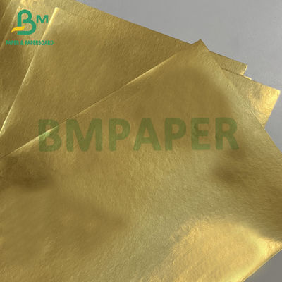 70gm مقاومت در برابر رطوبت طلای آلومینیوم کاغذ لیبر آبجو فلزی
