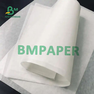 کاغذ کرافت سفید یک طرف درخشان مواد غذایی درجه Mg کاغذ بسته بندی کرافت 30g 35g 40g 45g 50g
