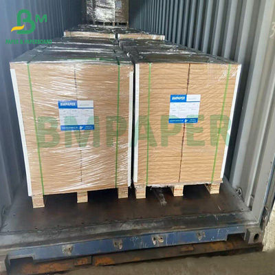 40 گرم 60 گرم کاغذ بسته بندی قهوه ای غیر سفید ضد روغن مواد غذایی اسنک شیرینی