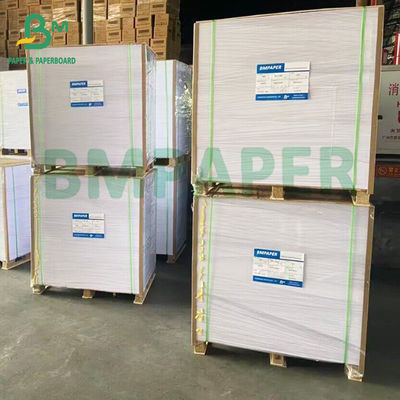 دو طرفه سفید شده بدون پوشش 60pt 80pt کاغذ جذب کننده