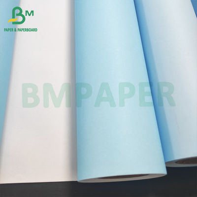 A1/620/80g لیزر دیجیتال نقشه کاغذ پریمیوم تک طرفه آبی مهندسی نقاشی جوهر آمیزی کاغذ آبی