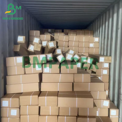 A0 A1 80gms کاغذ چاپی آبی سفید پشت 50 متر رول 2 اینچ هسته، 5 پی سی یک کارتن