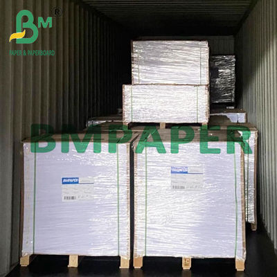 15 &quot;x 1000&quot; پلیبورد سفید 1 طرف کاغذ پوشش PE برای مواد غذایی منجمد 275g