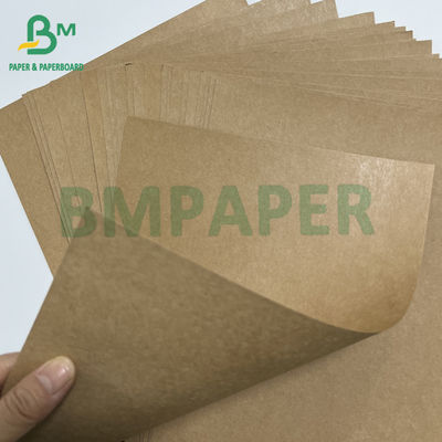 بسته بندی فست فود قهوه ای کرافت 270gsm کاغذ پوشش PE ضد چرب