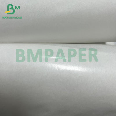 45 gsm + 10 gsm یک طرفی PE رنگ درخشان پوشش سفید برگر کاغذ بسته بندی کاغذ قصاب