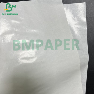 50 gsm + 10 gsm کاغذ غذایی سفید کرفت با پوشش PE در یک طرف
