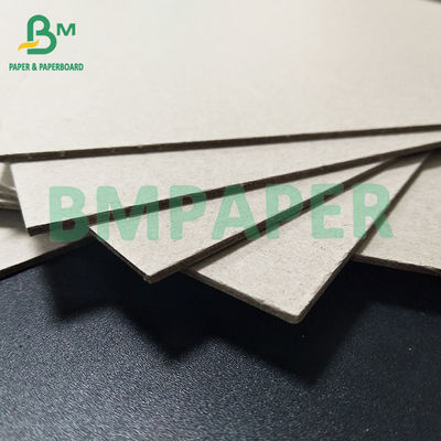 پالپ بازیافت شده 0.45-4.0mm کارتونی خاکستری با سفتی بالا برای قاب عکس