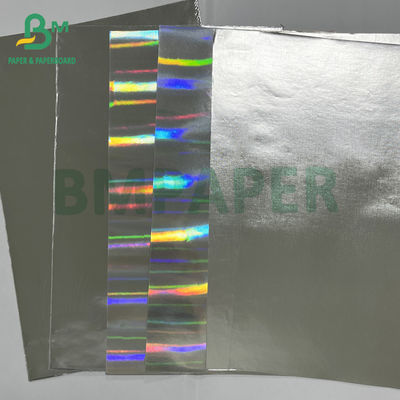 چاپی خوب 60gm نقره ای فلز شده با قدرت مرطوب
