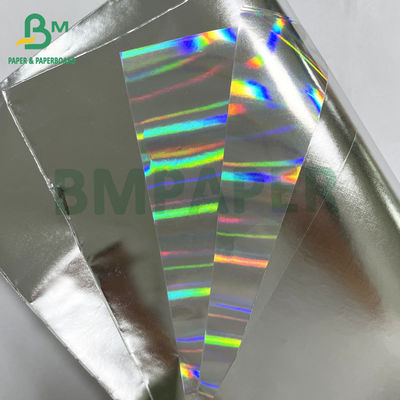 چاپی خوب 60gm نقره ای فلز شده با قدرت مرطوب