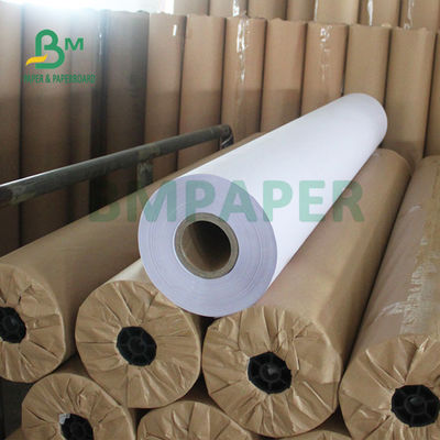 45 گرام 60 گرام کاغذهای بدون پوشش برای ماشین برش 165cm 190cm x 250m