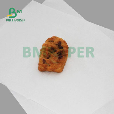 40g/m2 کاغذ حفاظت از روغن برای بسته بندی همبرگر ضد مایکروویو 500 x 335mm