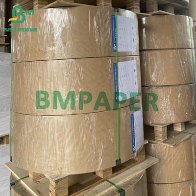 35gsm 40gsm کاغذ حفاظت از روغن کاغذ ضد چرب سفید در رول ها اندازه سفارشی برای بسته بندی مواد غذایی