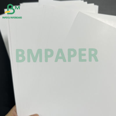 بازیافتی 300gm سفید دو طرفه پوشش داده شده کاغذ هنر درخشان C2S