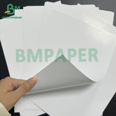 بازیافتی 300gm سفید دو طرفه پوشش داده شده کاغذ هنر درخشان C2S