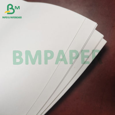 100g 140g کاغذ عاج بدون پوشش چوبی سفید طبیعی 24 &quot;x 35&quot;